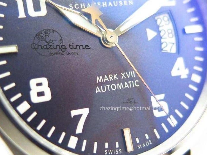 MIROTIME 0405 Mark XVII Le Petit Prince MK Maker 1:1 Best Edition SS Blue Dial A2892 On Brown Leather Strap GoodFit 7379